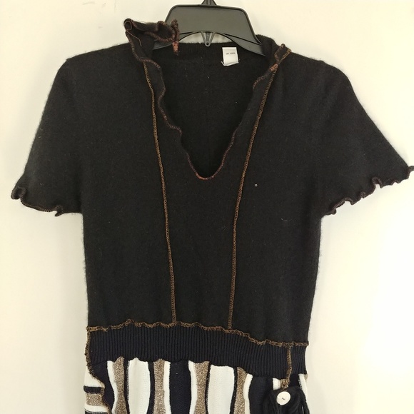 Handmade Cashmere artsy dress  M - Picture 2 of 6